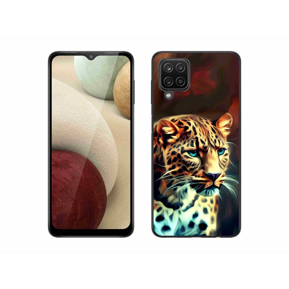Gelový kryt mmCase na Samsung Galaxy A12 - leopard