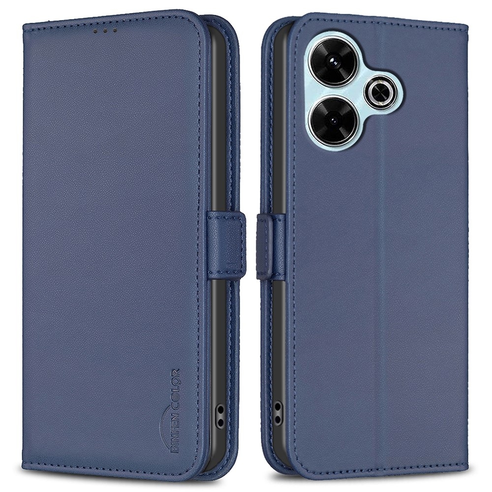 BNF knížkové pouzdro na Xiaomi Redmi 13 4G/Poco M6 4G - modré