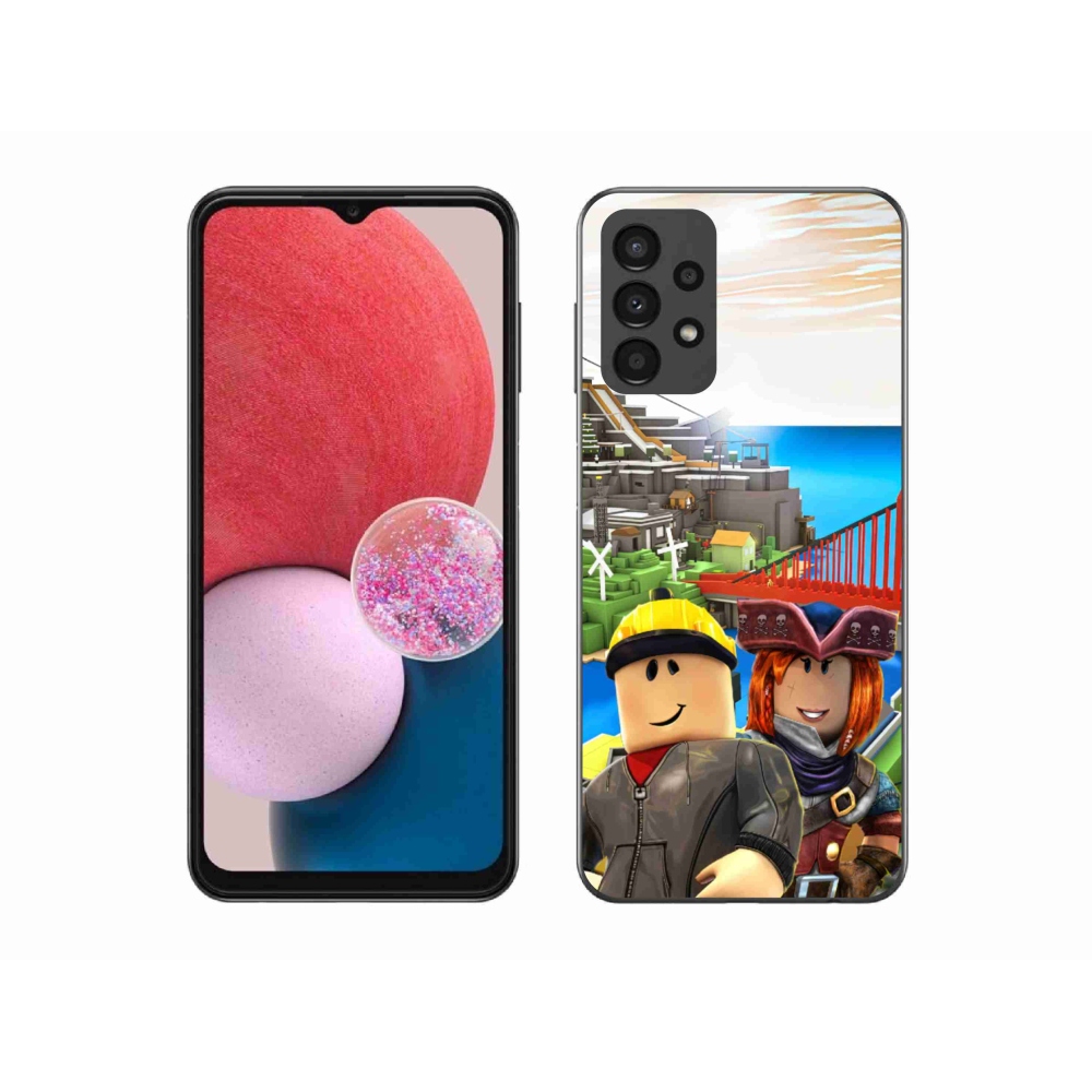 Gelový kryt mmCase na Samsung Galaxy A13 4G - roblox 1