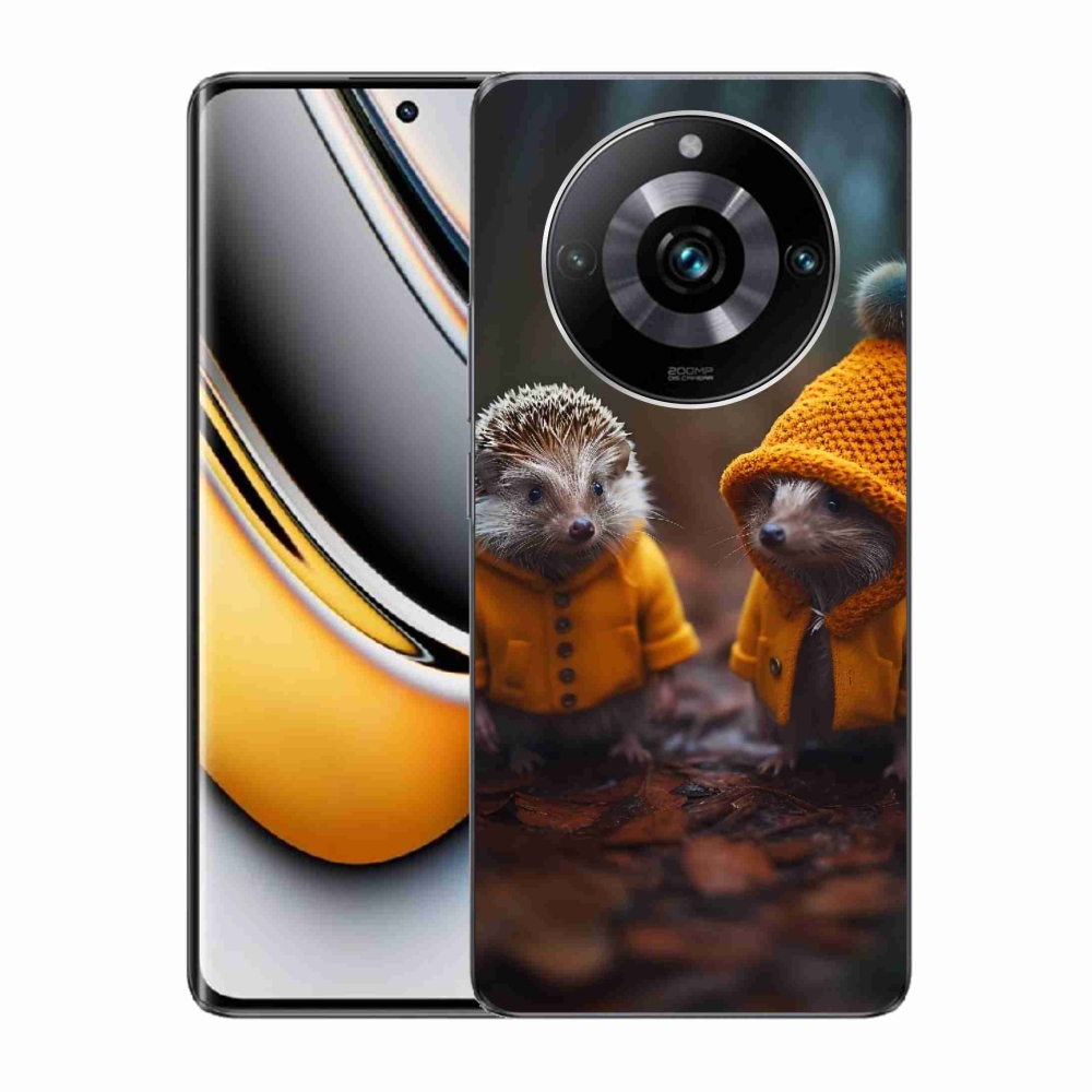 Gelový kryt mmCase na Realme 11 Pro/11 Pro+ - ježci
