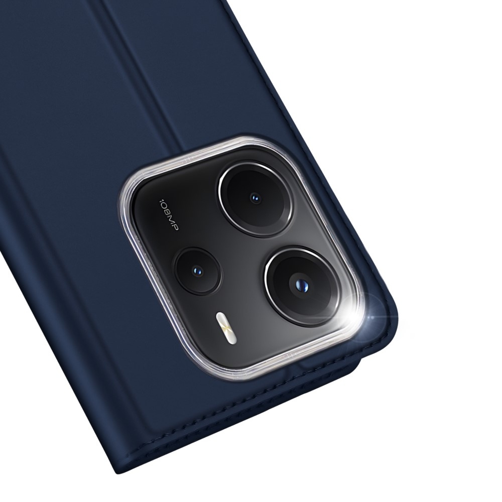 DUX knížkové pouzdro na Xiaomi Redmi Note 14 - tmavěmodré