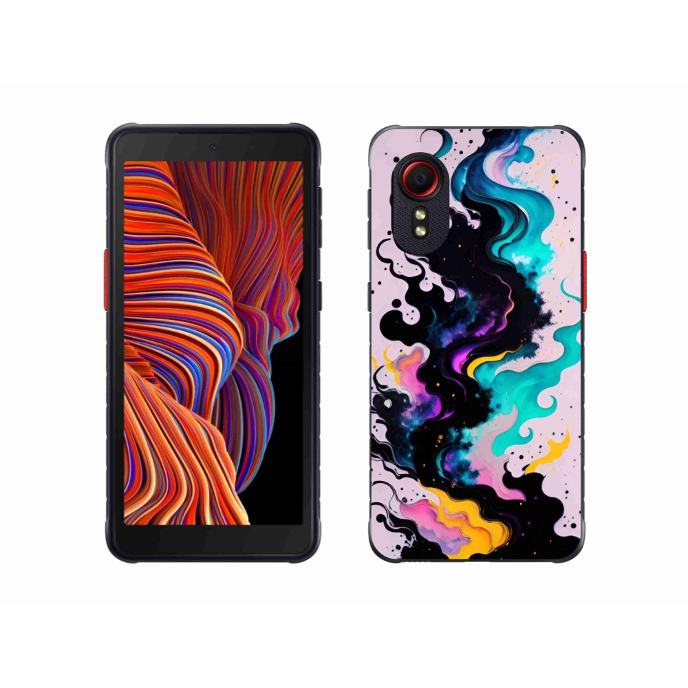 Gelový kryt mmCase na Samsung Galaxy Xcover 5 - abstraktní motiv 4