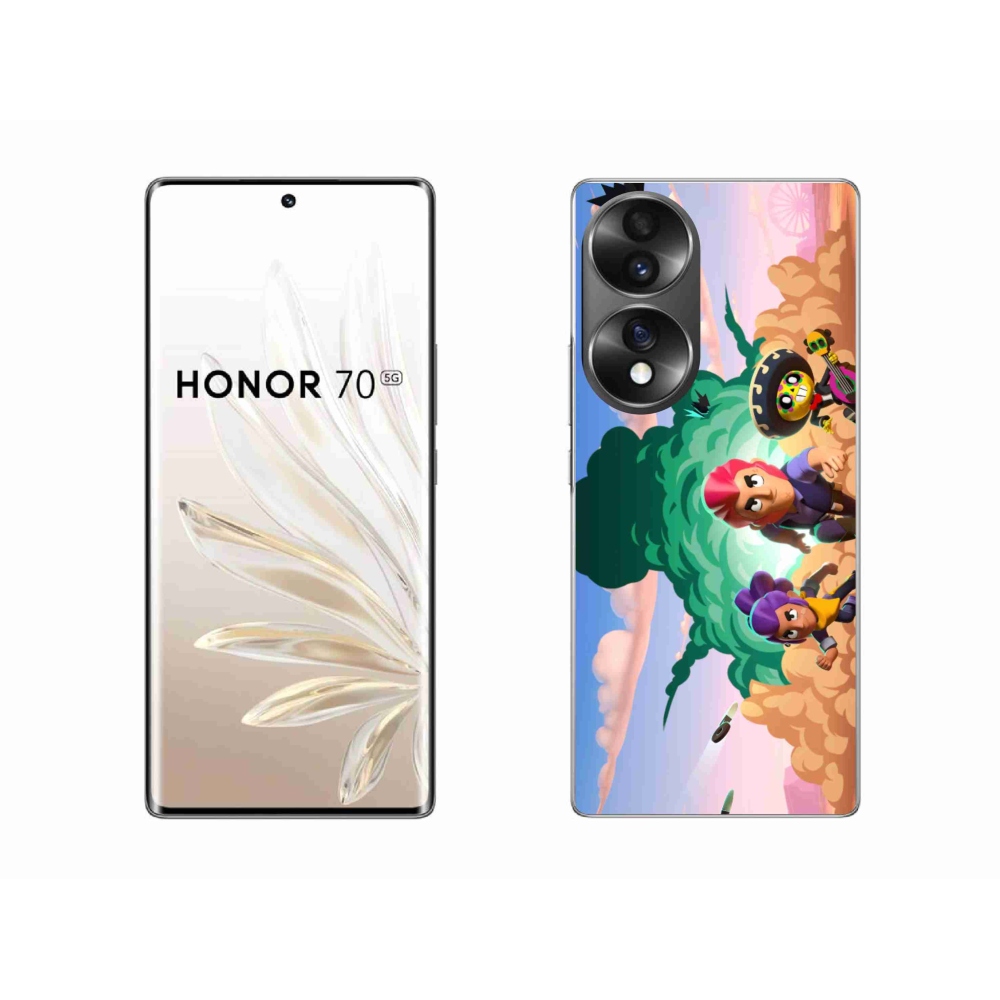Gelový kryt mmCase na Honor 70 - brawl stars