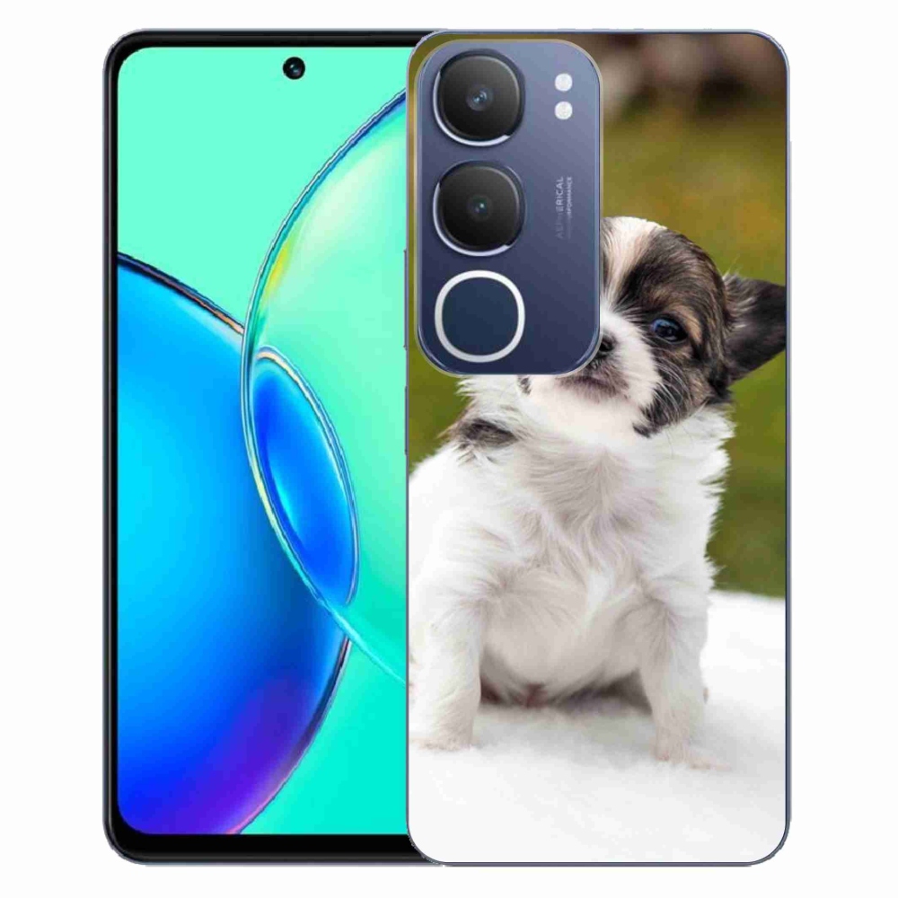 Gelový kryt mmCase na Vivo Y19s - čivava 4