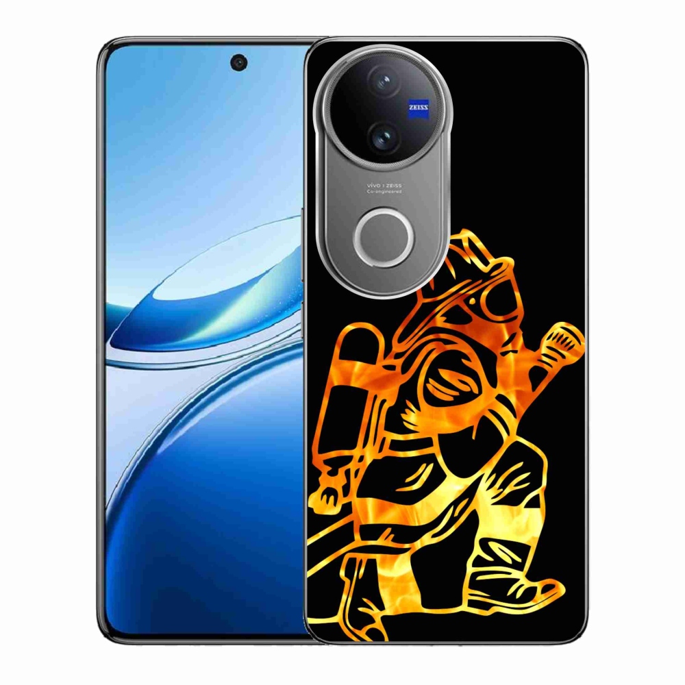 Gelový kryt mmCase na Vivo V50 5G - hasič 1
