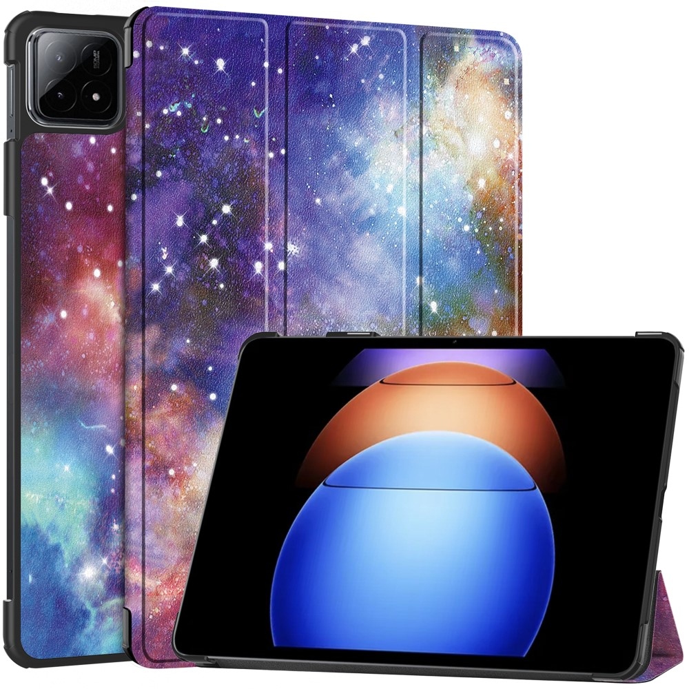 Patte chytré zavírací pouzdro na tablet Xiaomi Pad 6S Pro - vesmír