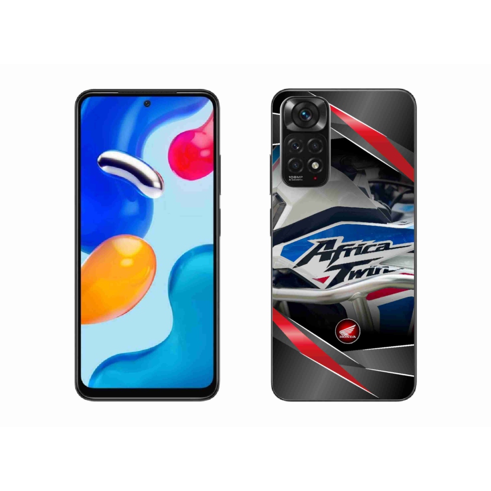 Gelový kryt mmCase na Xiaomi Redmi Note 11S 4G - motorka honda