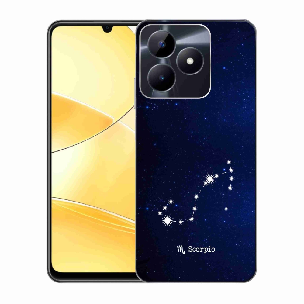 Gelový kryt mmCase na Realme C51/C53 - souhvězdí Štíra