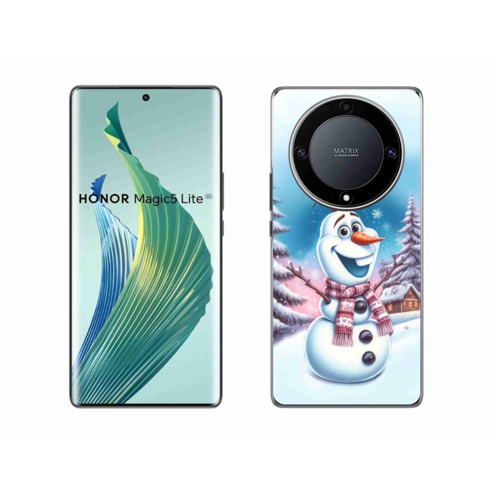 Gelový kryt mmCase na Honor Magic 5 Lite 5G - ledové království
