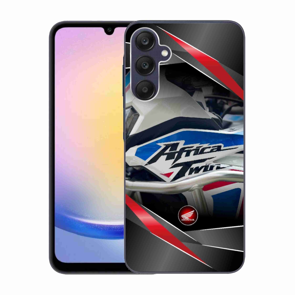 Gelový kryt mmCase na Samsung Galaxy A25 5G - motorka honda