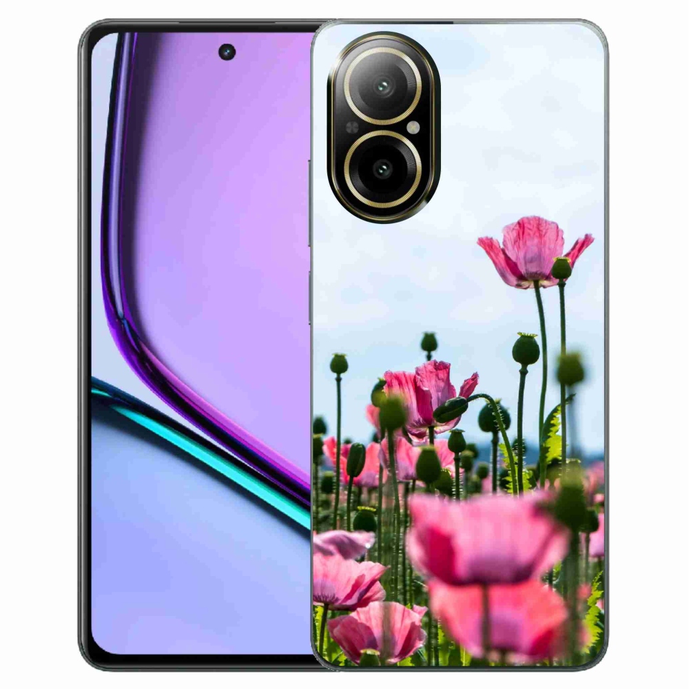 Gelový kryt mmCase na Realme C67 - vlčí mák