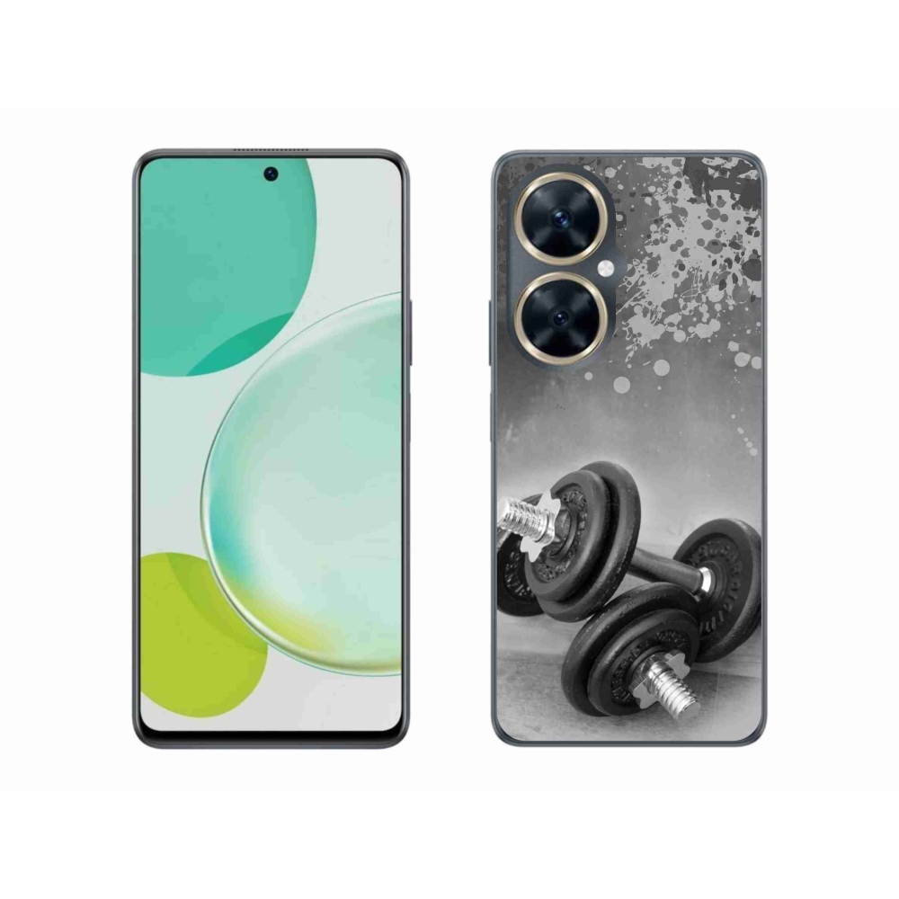 Gelový kryt mmCase na Huawei Nova 11i - činky 1