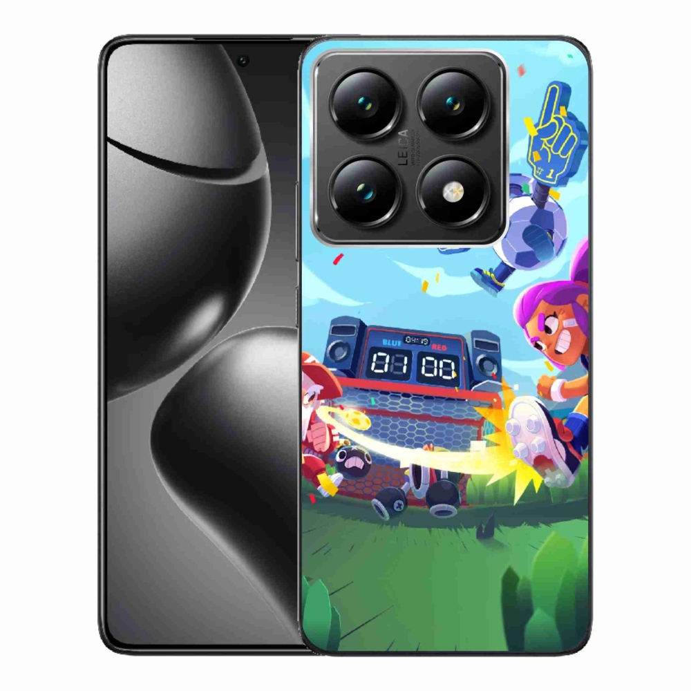 Gelový kryt mmCase na Xiaomi 14T Pro - brawl stars 1