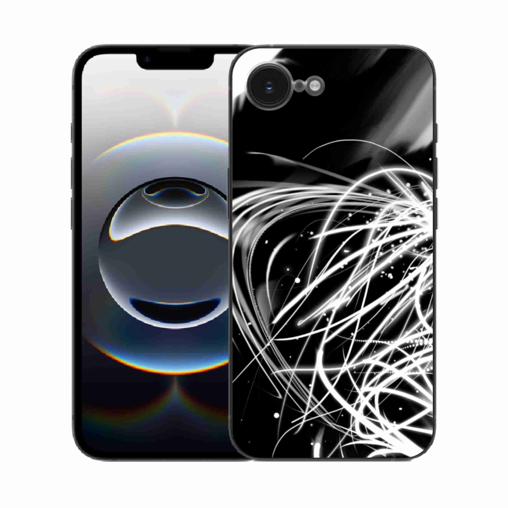 Gelový kryt mmCase na iPhone 16e - abstrakt 2
