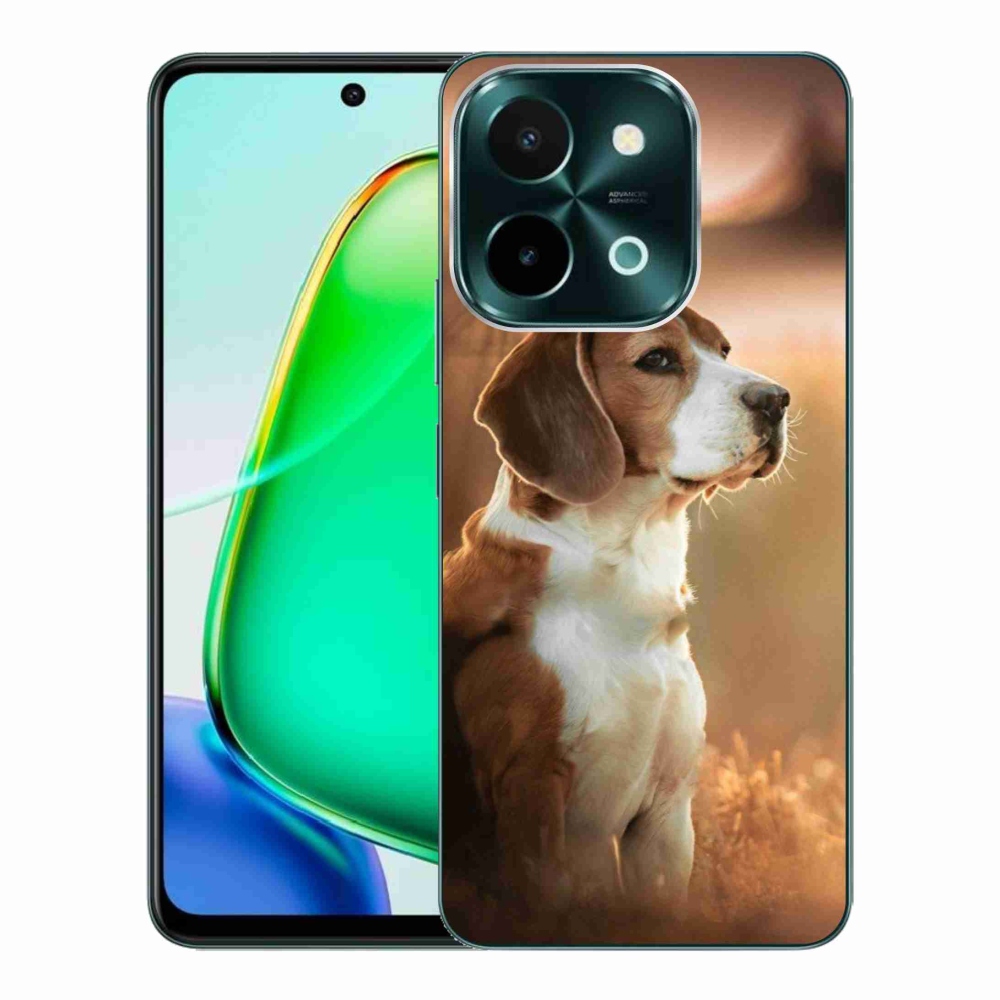 Gelový kryt mmCase na Vivo Y28 - bígl