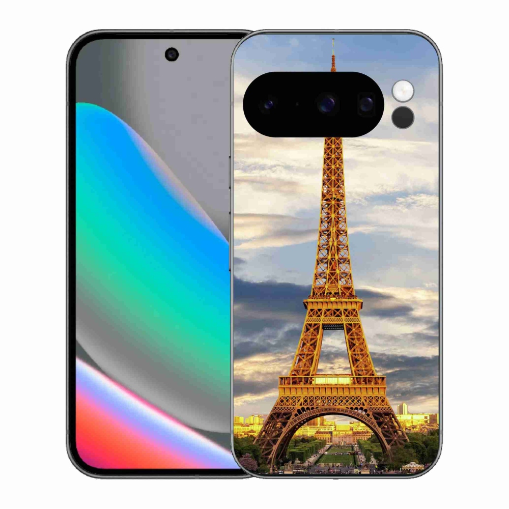 Gelový kryt mmCase na Google Pixel 10 Pro - eiffelova věž 3