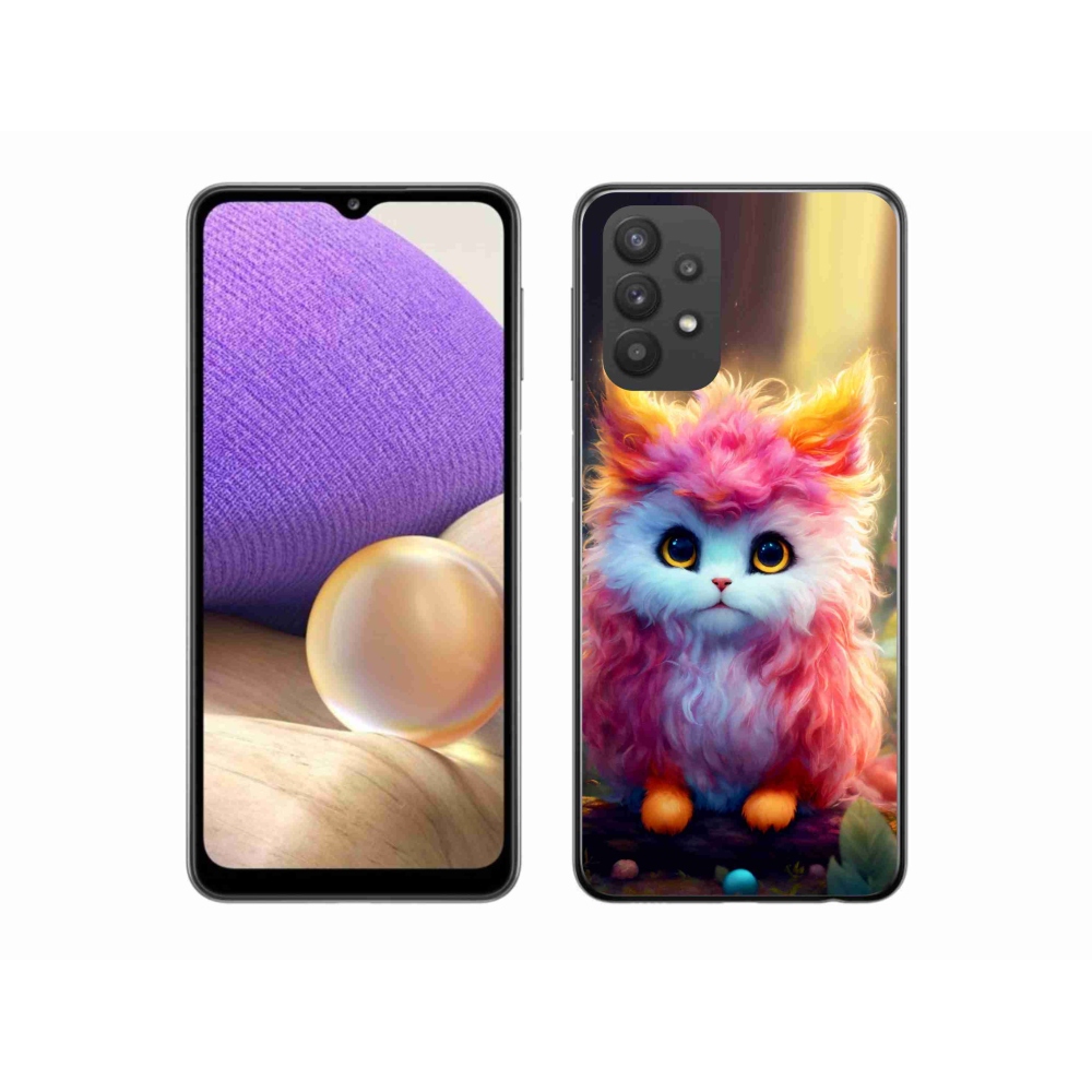 Gelový kryt mmCase na Samsung Galaxy A32 5G - roztomilé kotě 5