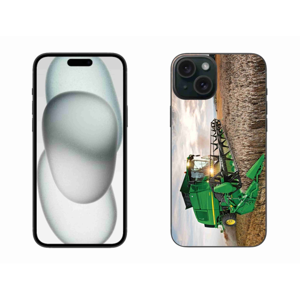 Gelový kryt mmCase na iPhone 15 Plus - kombajn