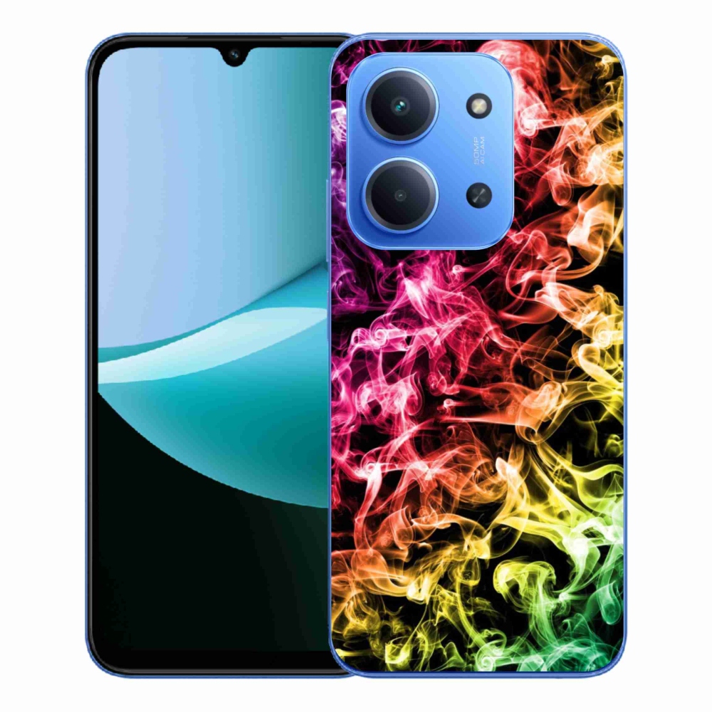 Gelový kryt mmCase na Xiaomi Redmi 15C 4G/5G (173mm) - abstraktní vzor 6