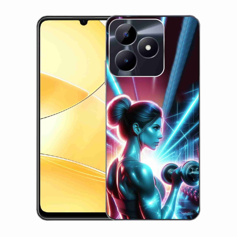 Gelový kryt mmCase na Realme C51/C53 - posilování