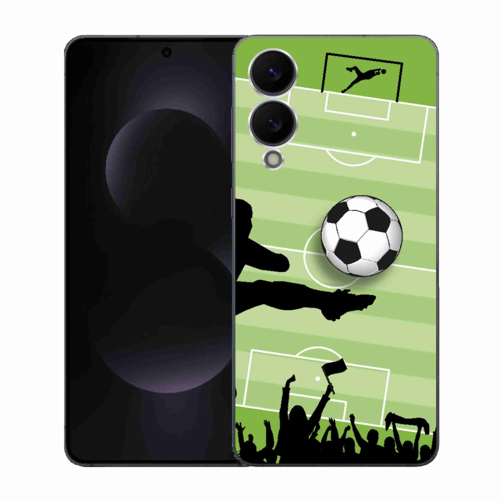 Gelový kryt mmCase na Samsung Galaxy S25 Edge - fotbal 3