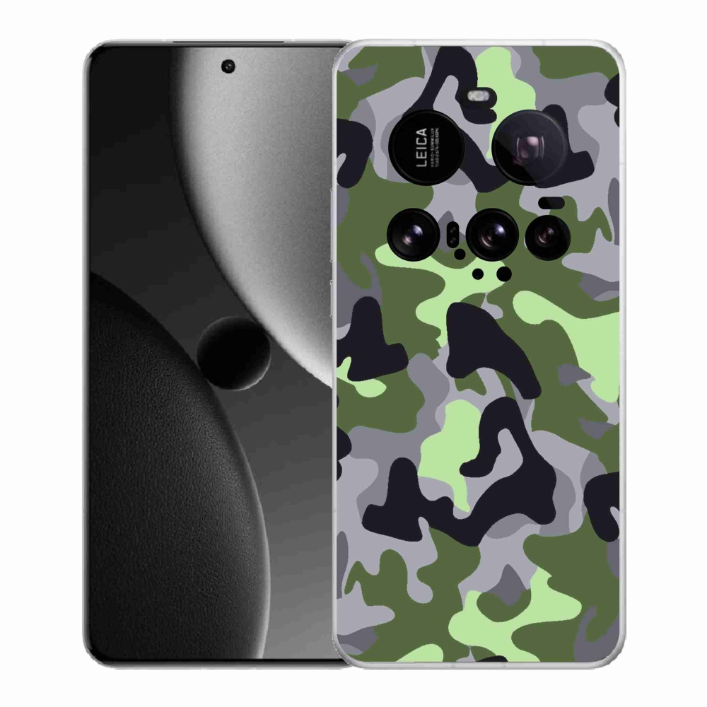 Gelový kryt mmCase na Xiaomi 15 Ultra - maskáčový vzor 7