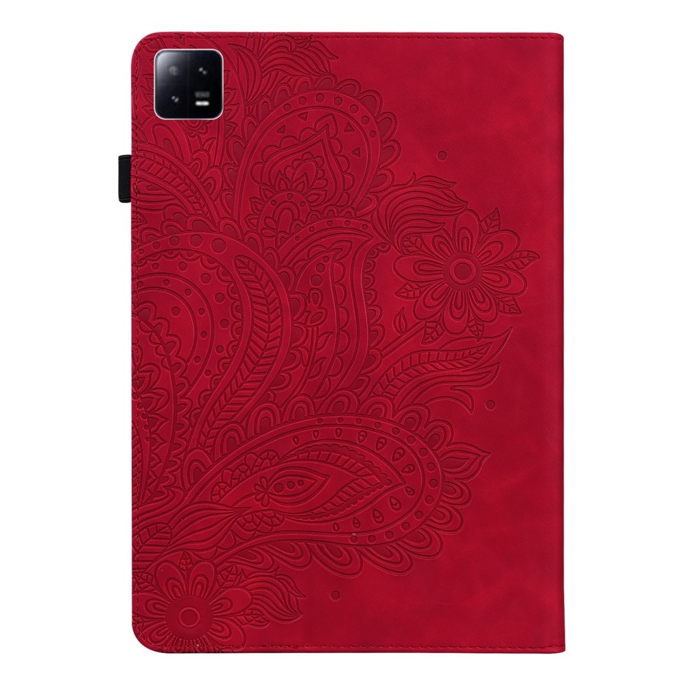Imprint zavírací pouzdro na Xiaomi Pad 6 - červené