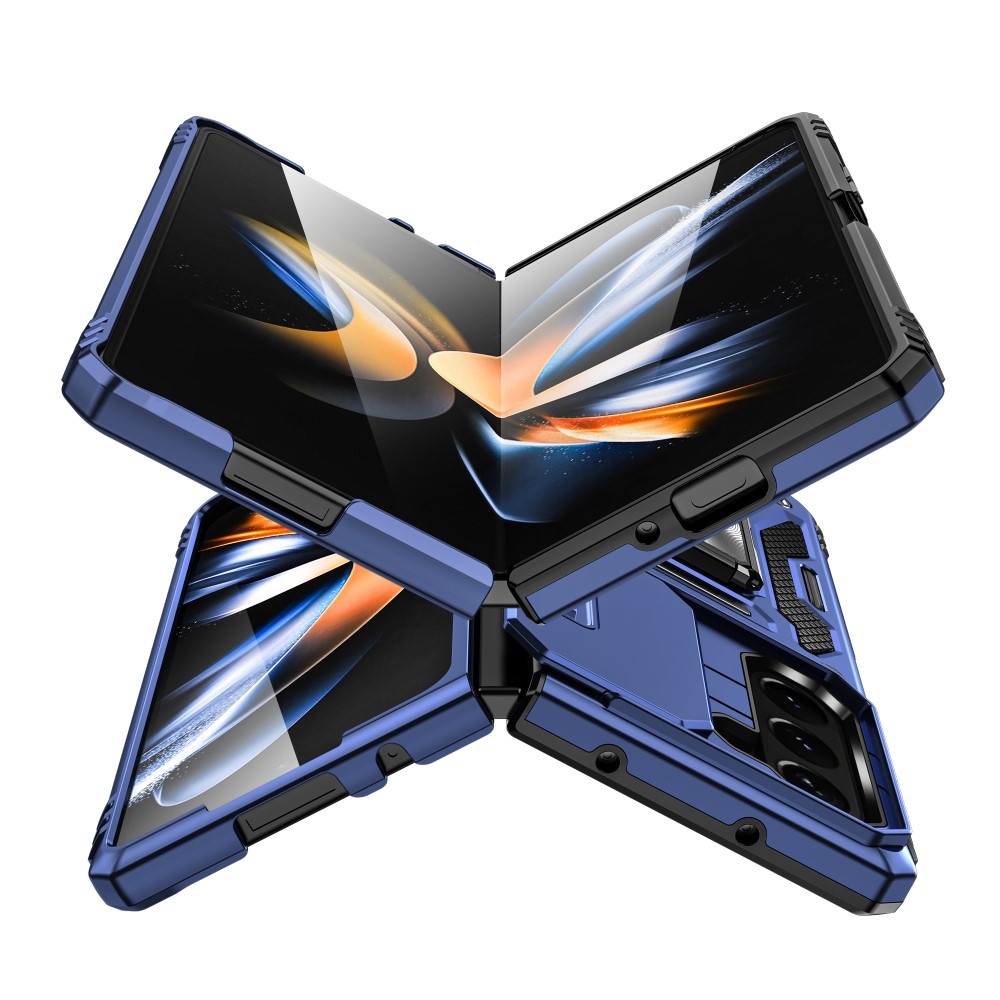 Slide odolný kryt na Samsung Galaxy Z Fold6 5G - modrý