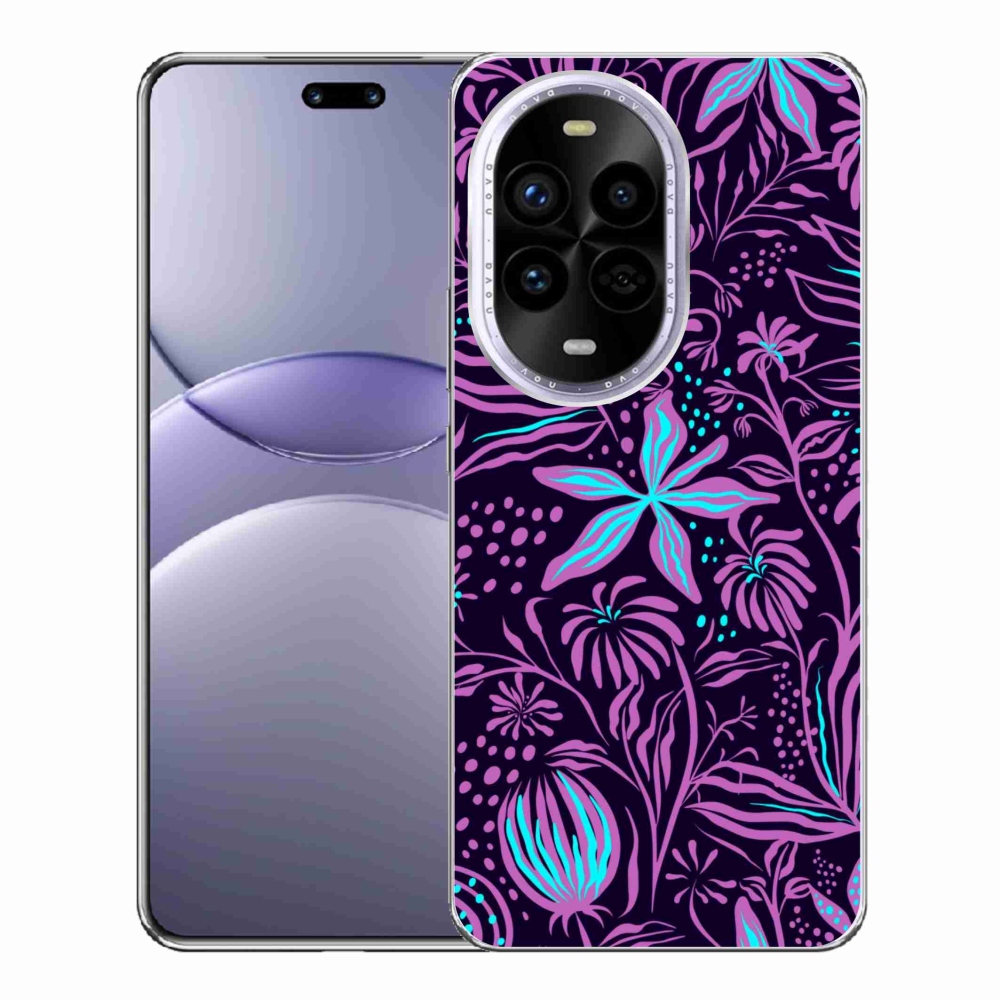 Gelový kryt mmCase na Huawei Nova 13 Pro 5G - květiny 2