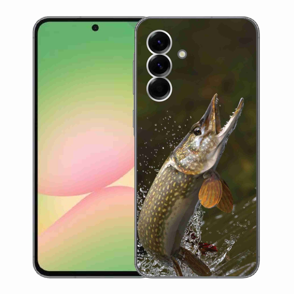 Gelový kryt mmCase na Samsung Galaxy A56 5G - štika