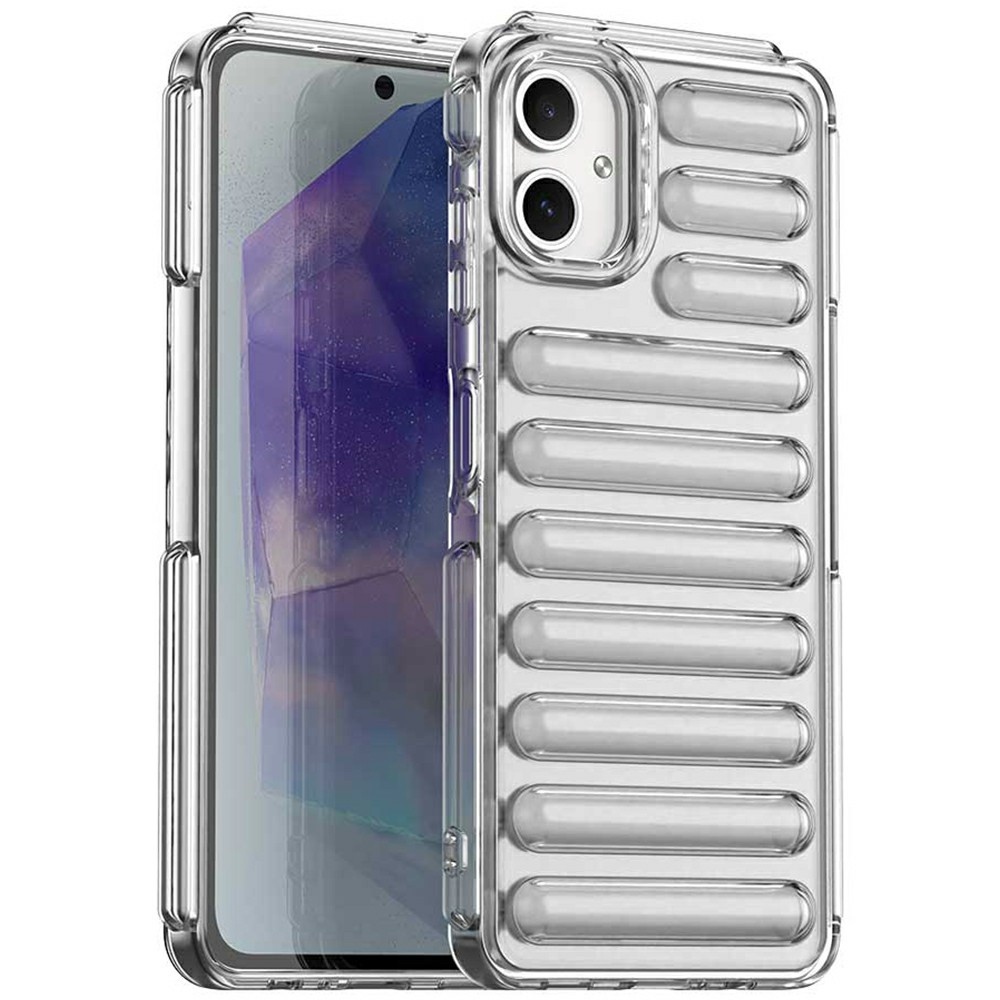 Stripe odolný kryt na Samsung Galaxy A06 4G - průhledný