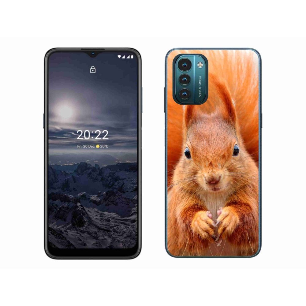 Gelový kryt mmCase na Nokia G11/G21 - veverka