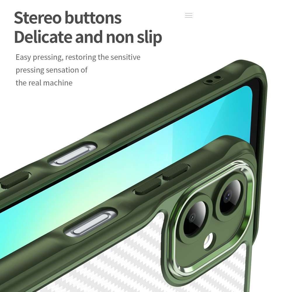 Textures odolný kryt na Samsung Galaxy A06 4G - zelený