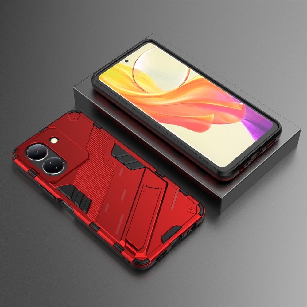 Armory odolný kryt na Vivo Y36 - červený