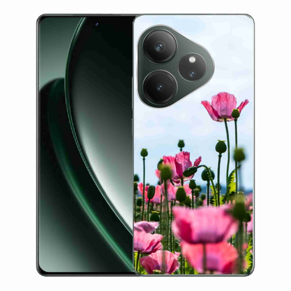Gelový kryt mmCase na Realme GT 6 5G/GT 6T 5G - vlčí mák
