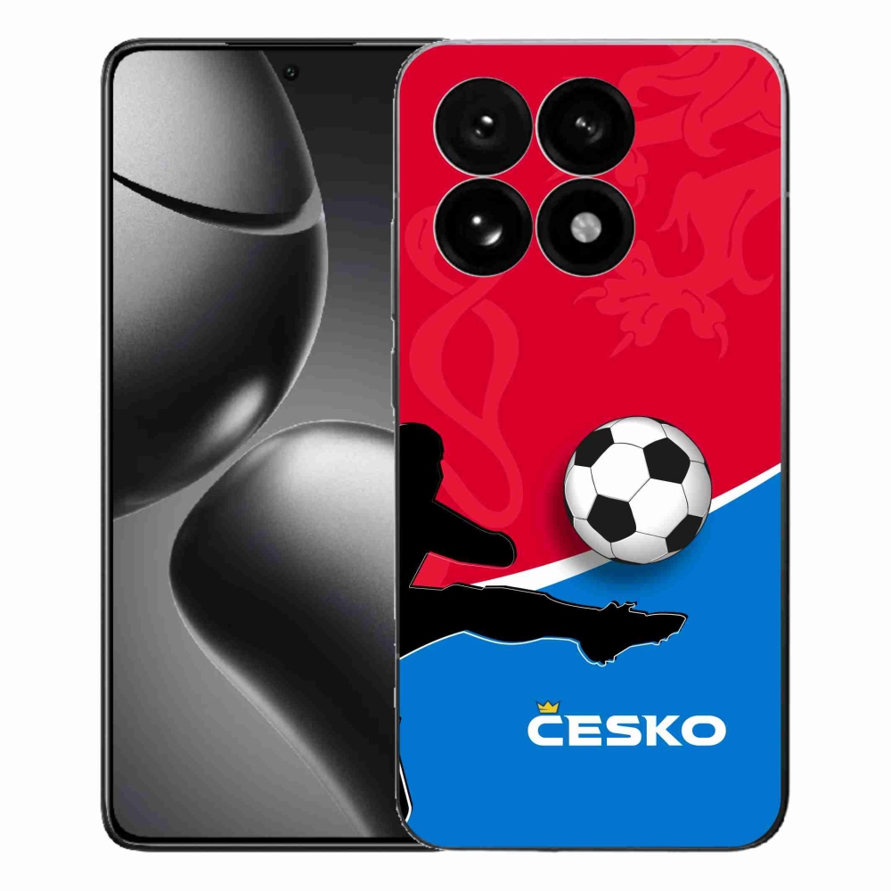 Gelový kryt mmCase na Xiaomi 15T - fotbal Česko 2