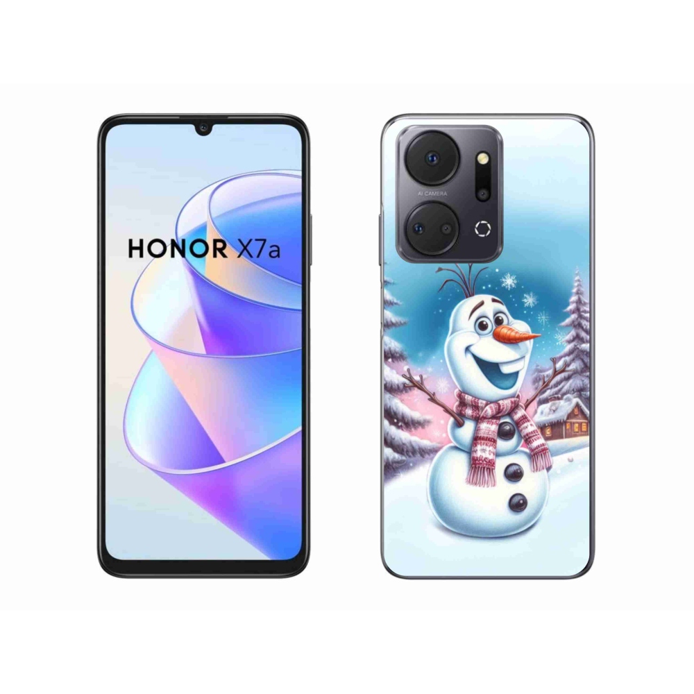 Gelový kryt mmCase na Honor X7a - ledové království