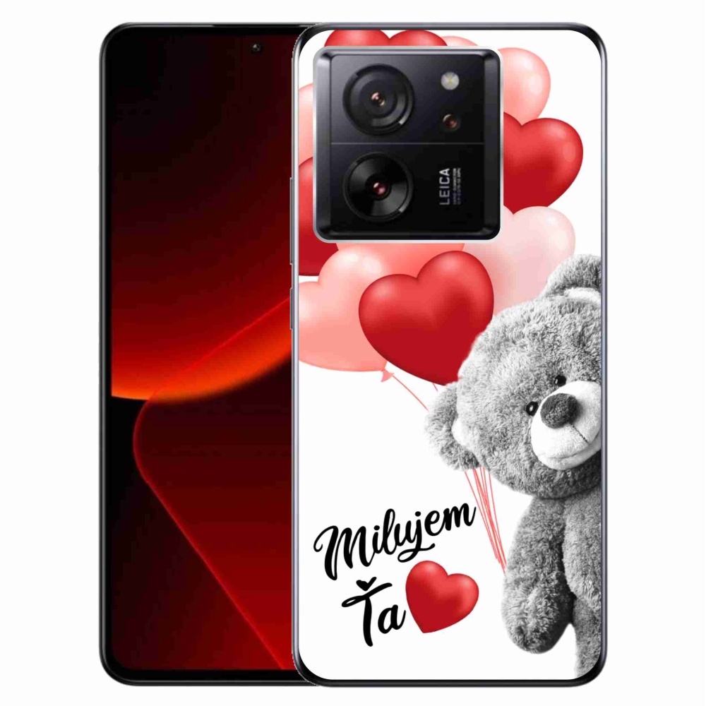 Gelový obal mmCase na Xiaomi 13T/13T Pro - milujem Ťa sk