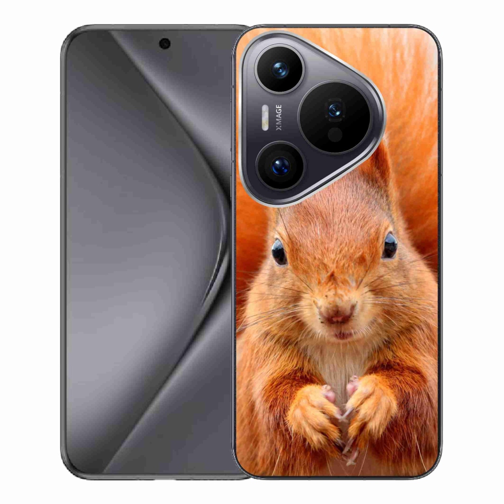 Gelový kryt mmCase na Huawei Pura 70 Pro - veverka