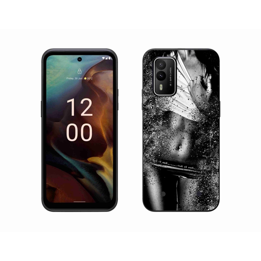 Gelový kryt mmCase na Nokia XR21 - sexy žena 1