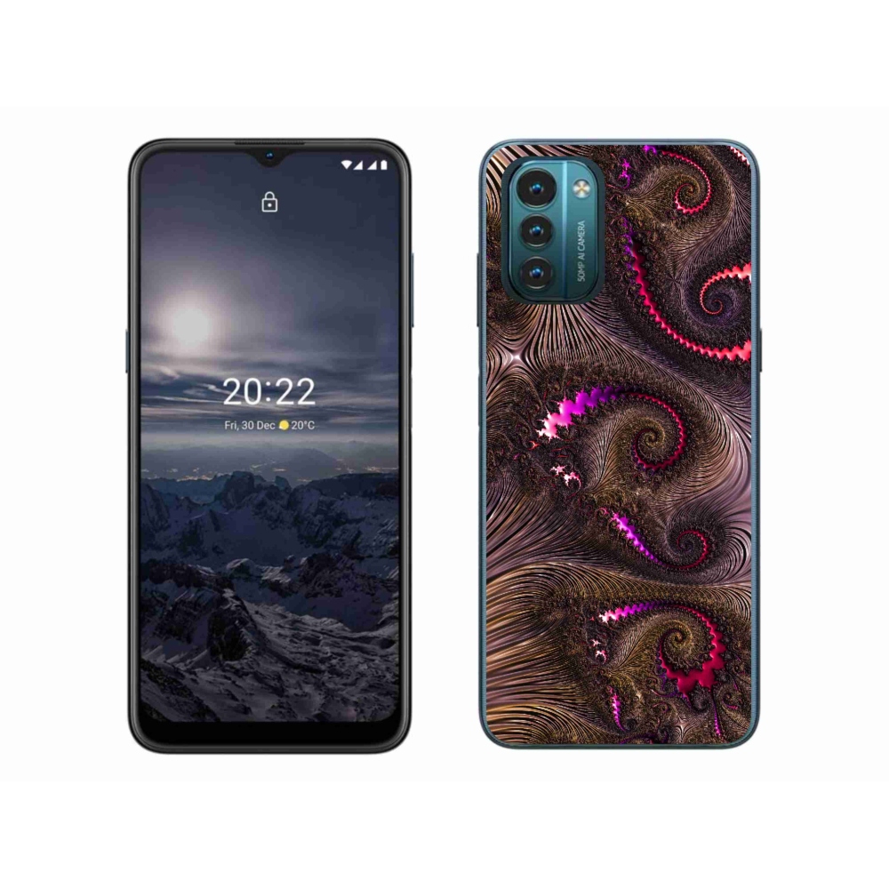 Gelový kryt mmCase na Nokia G11/G21 - abstraktní motiv 24