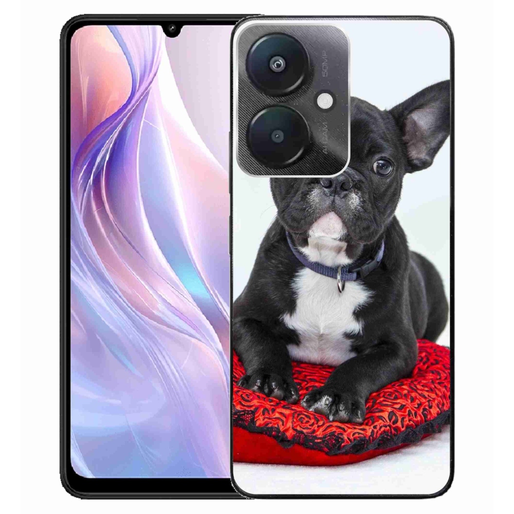 Gelový obal mmCase na Xiaomi Redmi 13C 5G - buldok