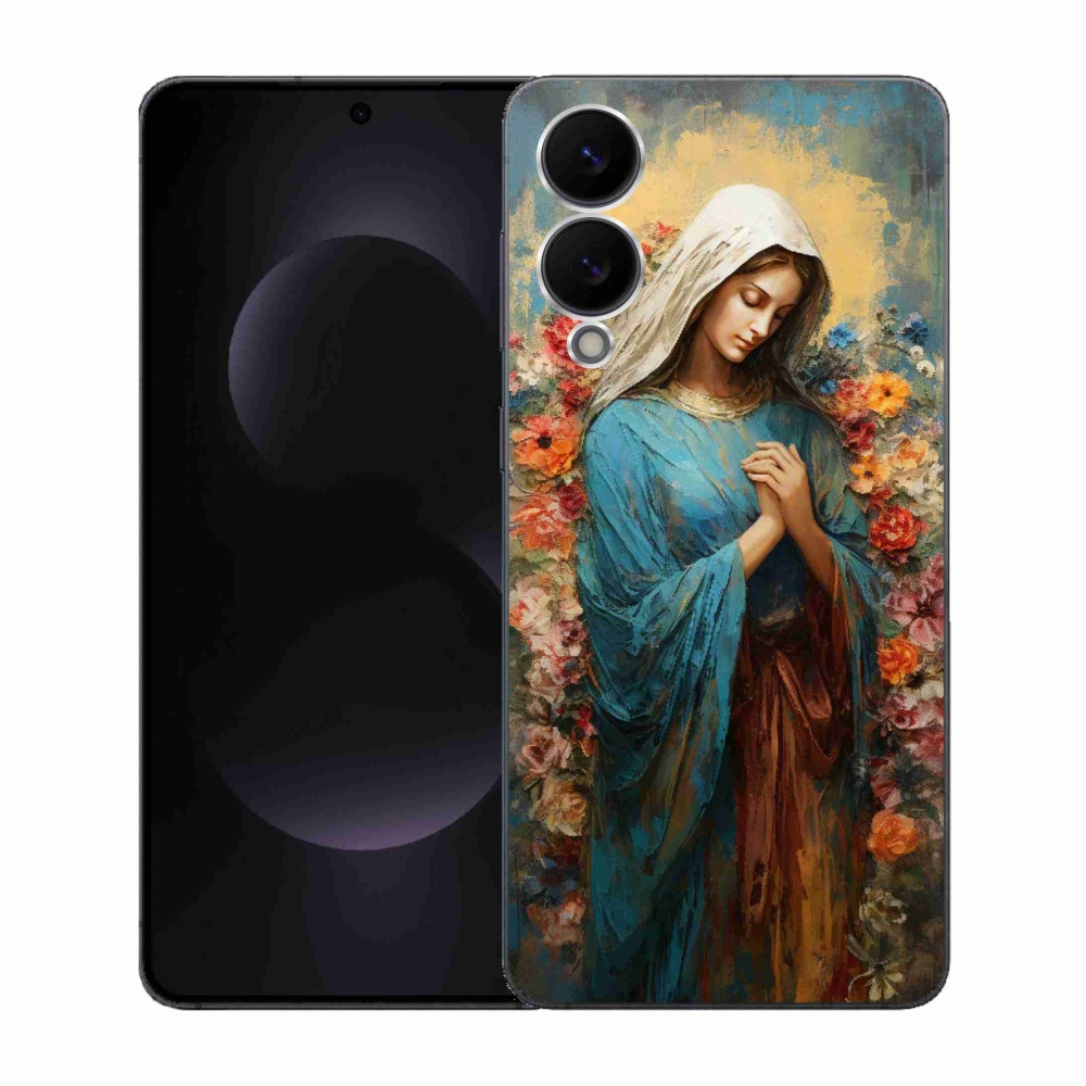 Gelový kryt mmCase na Samsung Galaxy S25 Edge - svatá žena