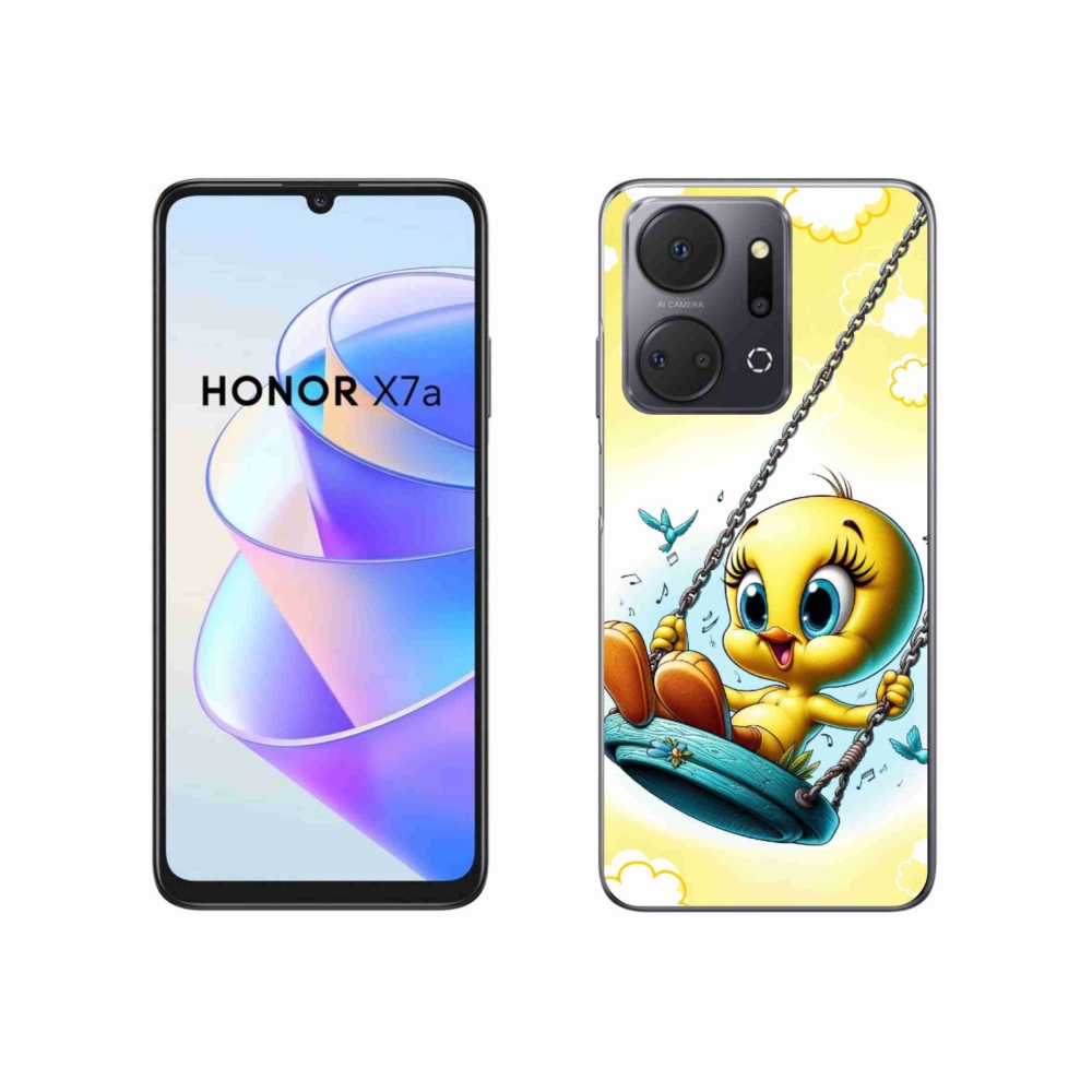 Gelový kryt mmCase na Honor X7a - tweety