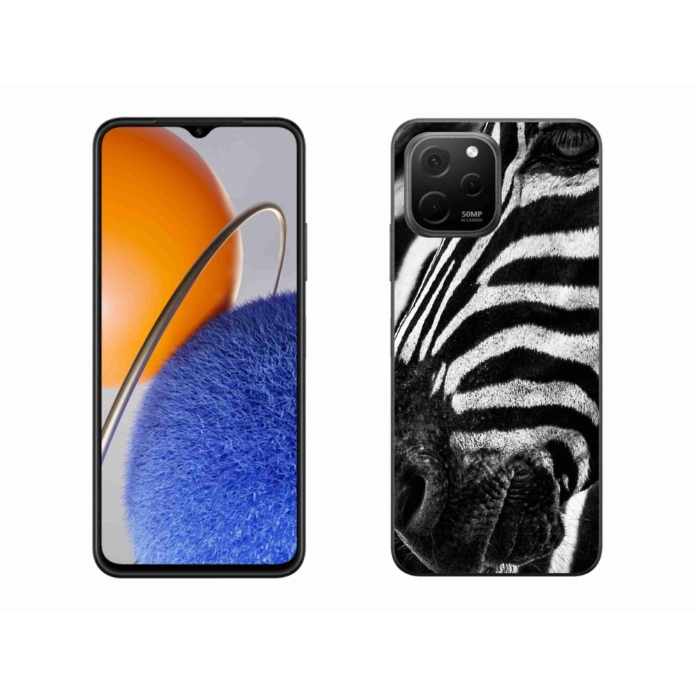 Gelový kryt mmCase na Huawei Nova Y61 - zebra