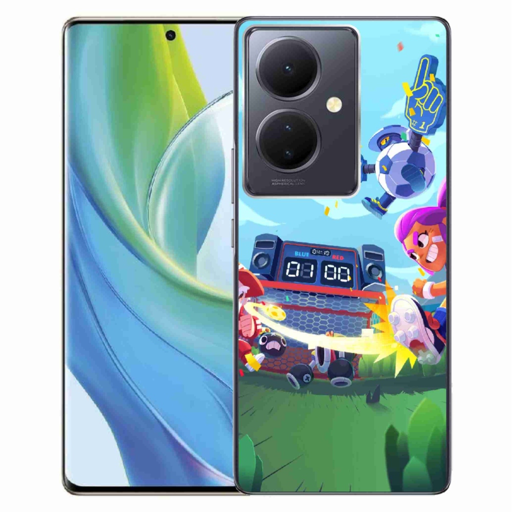 Gelový kryt mmCase na Vivo V29 Lite 5G - brawl stars 1