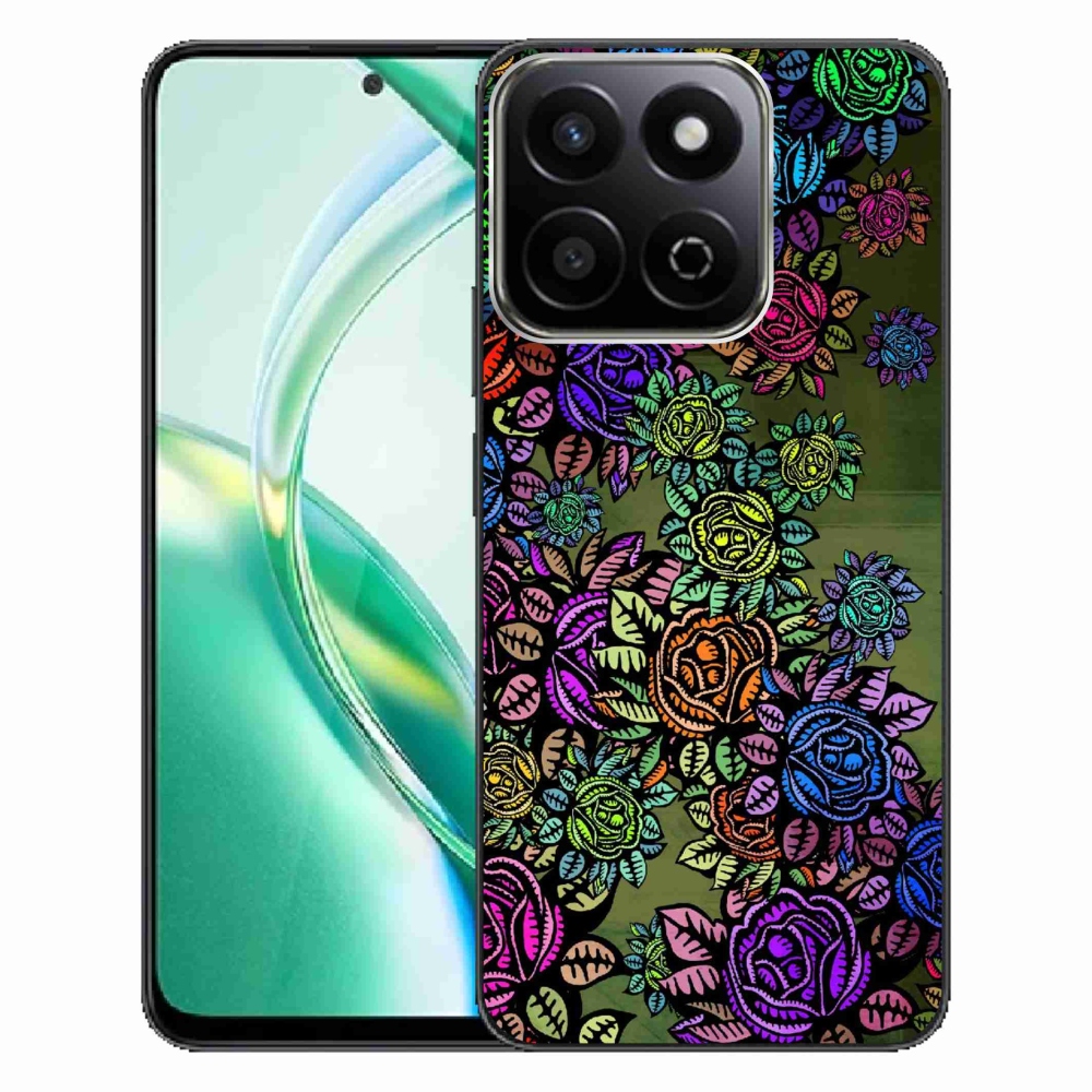 Gelový kryt mmCase na Honor 200 Smart 5G - květiny 6