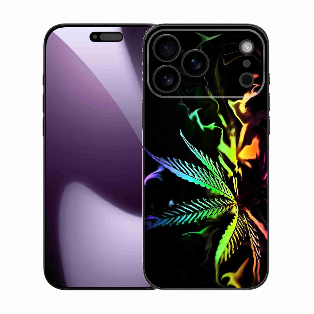 Gelový kryt mmCase na iPhone 17 Pro Max - konopí 2