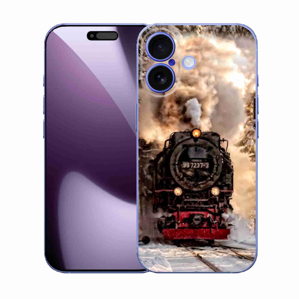 Gelový kryt mmCase na iPhone 17 - vlak