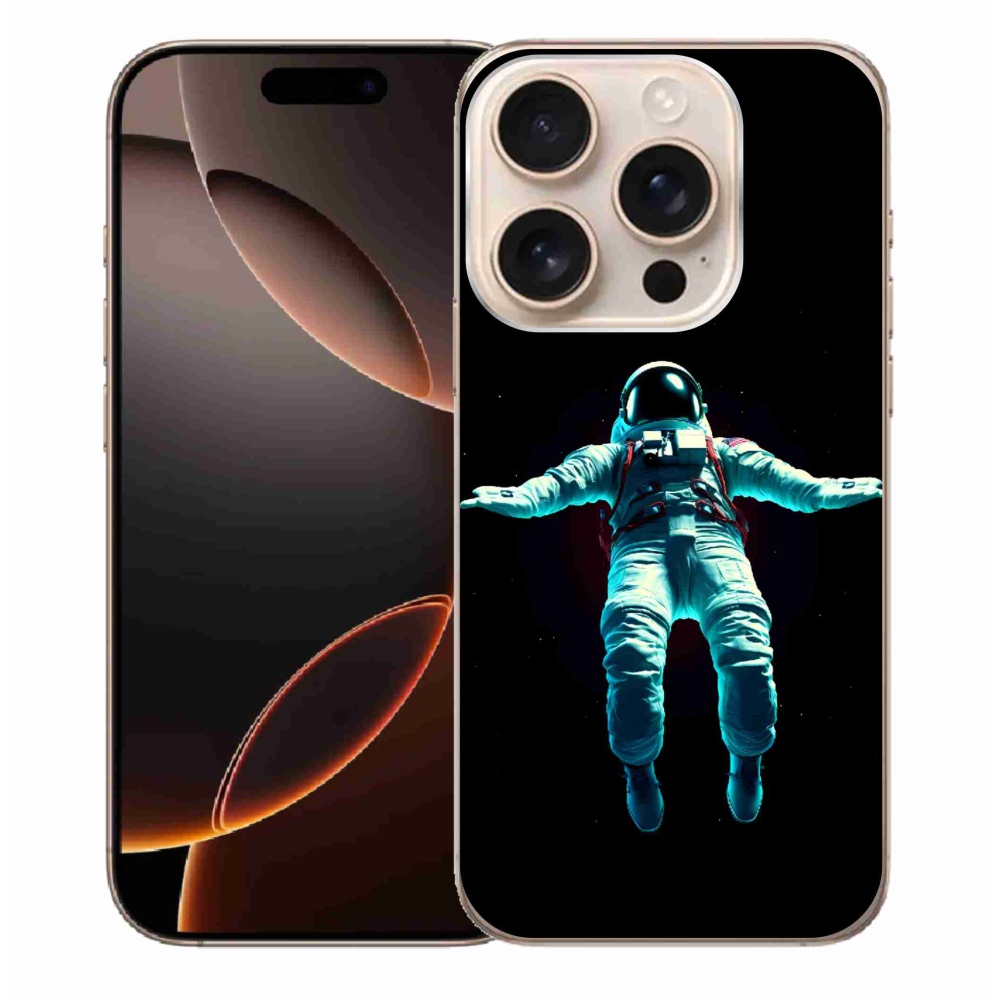 Gelový kryt mmCase na iPhone 16 Pro Max - kosmonaut
